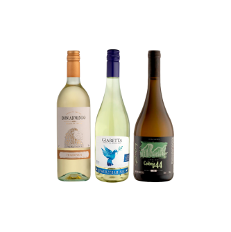 Kit Vinhos Brancos - Colônia 44 Riesling, Don Armindo Chardonnay e Giaretta Gewurztraminer