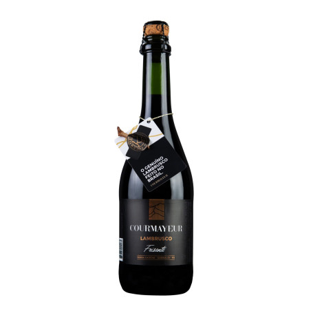Frisante Brasileiro Courmayeur Lambrusco Tinto Suave - 660 ml