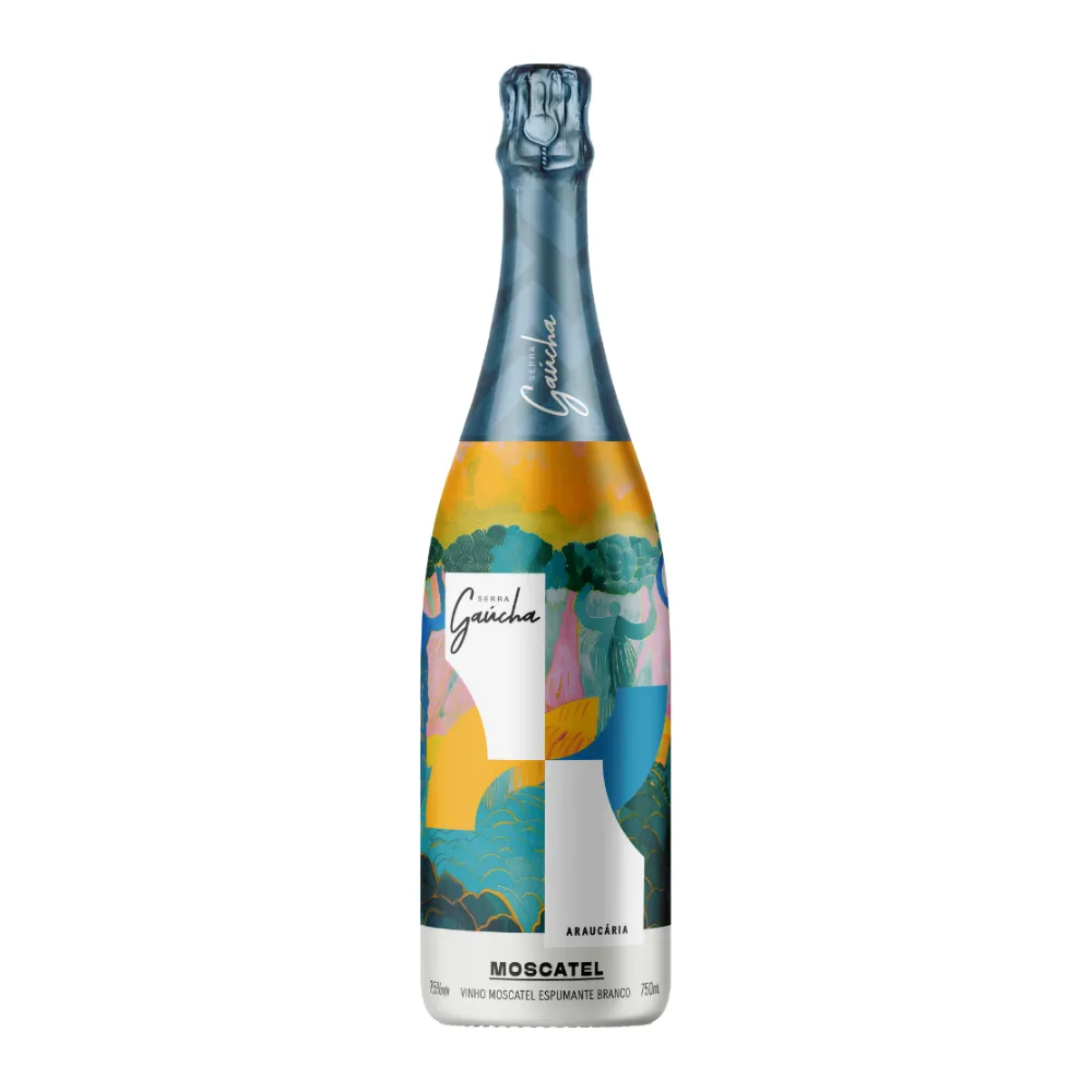 Espumante Brasileiro Courmayeur Serra Gaúcha Moscatel Branco - 750 ml